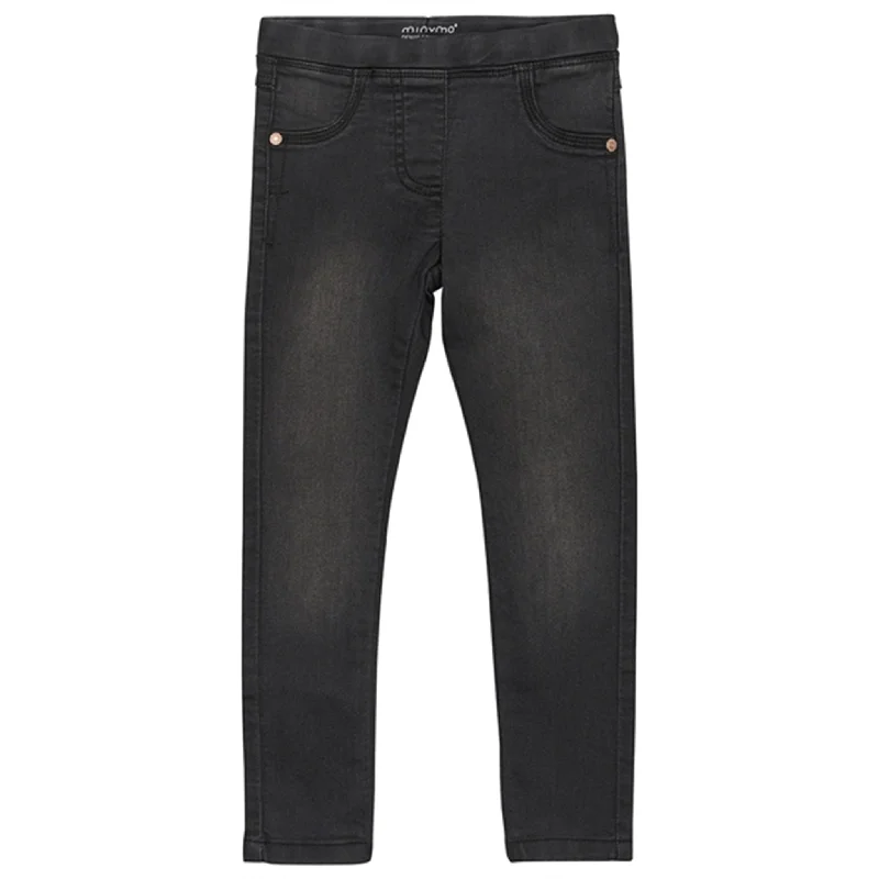 Women's pants for dancing Acid - wash women jeans with a retro finish Minymo Grey Black Jegging Stretch Slim Fit NOOS Women's pants for dancing Acid - wash women jeans with a retro finish Minymo Grey Black Jegging Stretch Slim Fit NOOS
