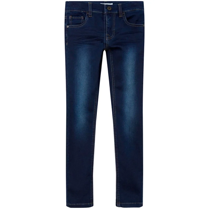 Women's on - sale casual pants Light - wash women jeans for a fresh and summery appearance Name it Dark Blue Denim Theo Jeans Noos Women's on - sale casual pants Light - wash women jeans for a fresh and summery appearance Name it Dark Blue Denim Theo Jeans Noos