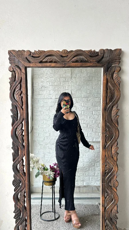 Bodycon dress for a DIY - customized styleBlack beauty 36-38 bust/l:48