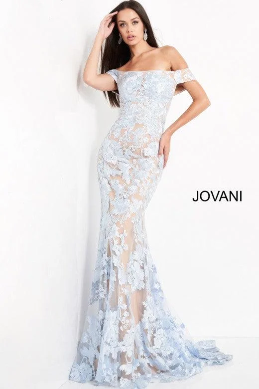 Bodycon dress with a metallic finishJovani 02610 Prom Long Off Shoulder Formal Dress Bodycon dress with a metallic finishJovani 02610 Prom Long Off Shoulder Formal Dress